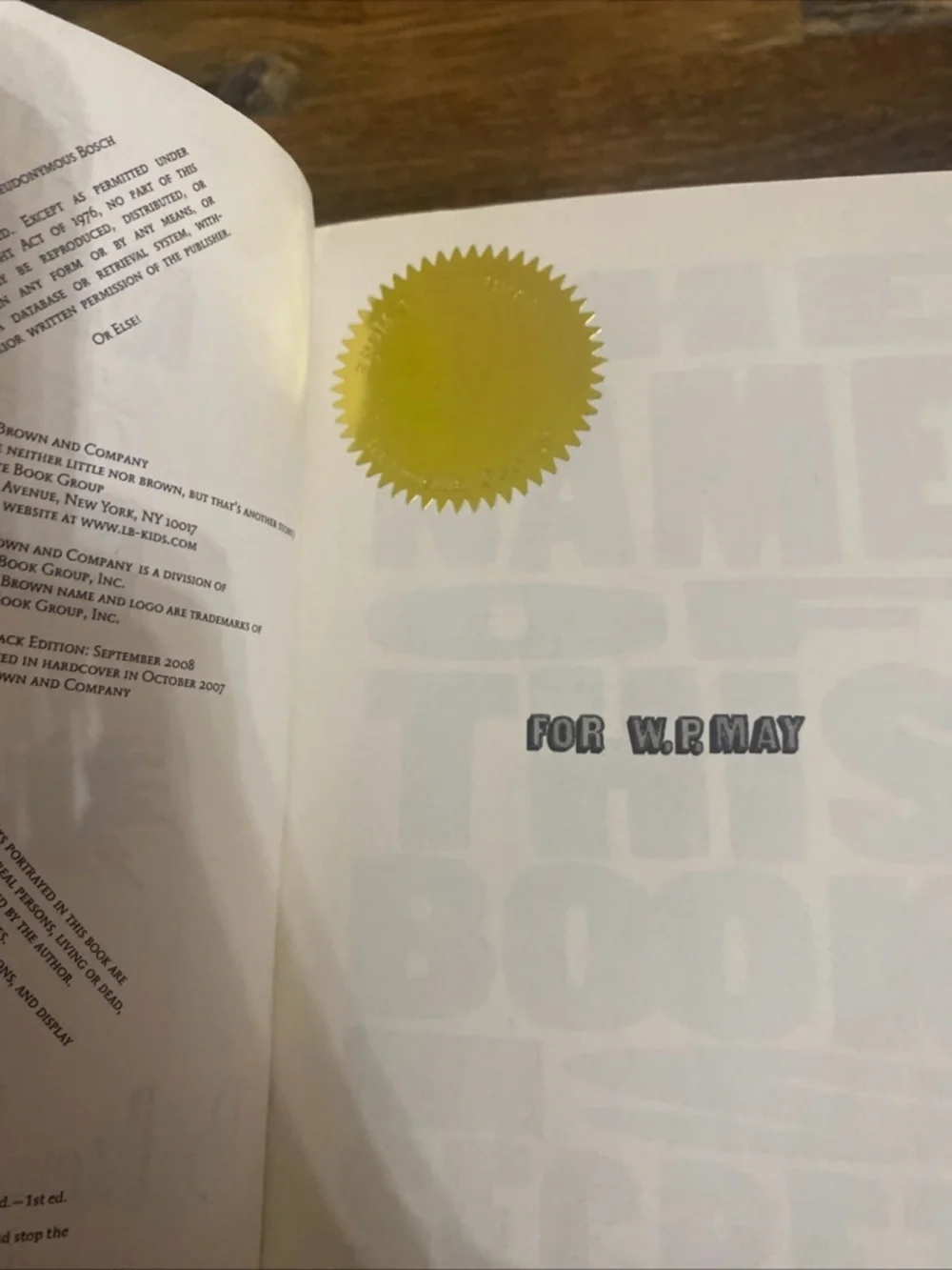 The Secret Series Boxed Set Vol. 1-5 Books by Pseudonymous Bosch Paperback Used - Picture 5 of 9